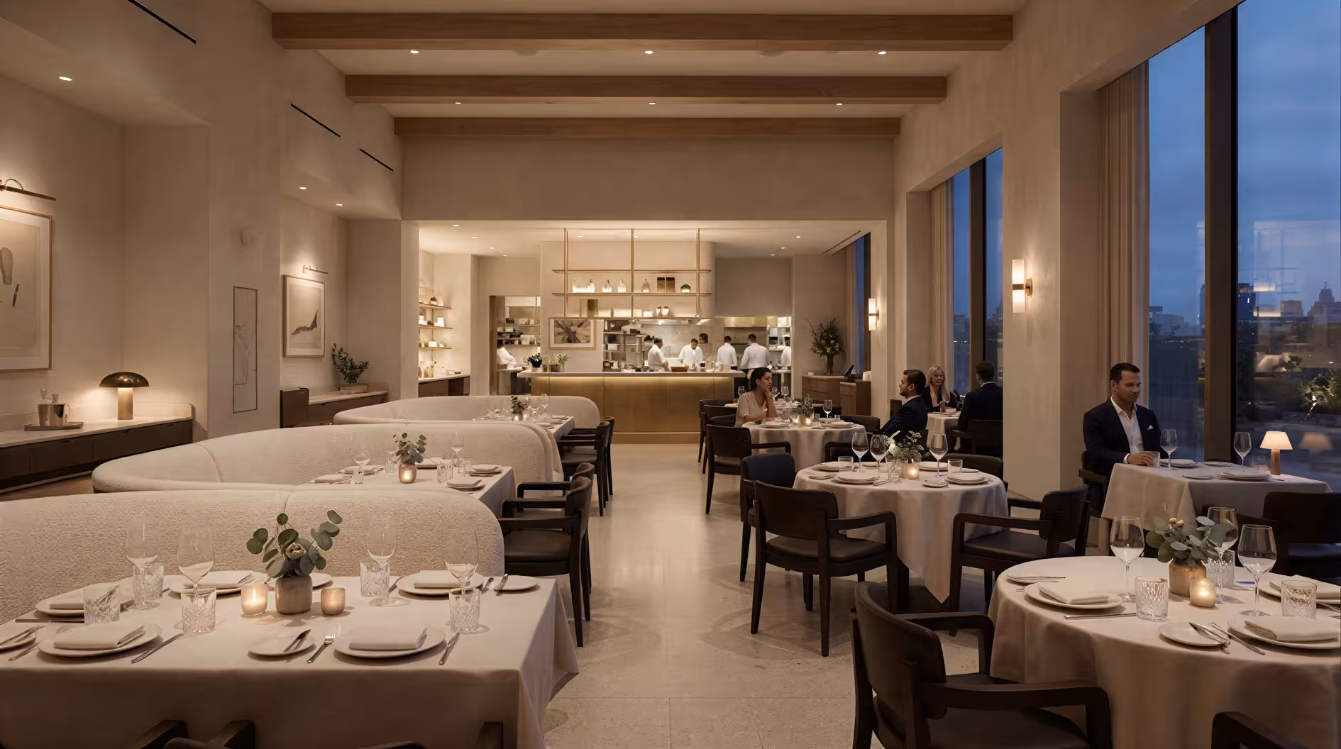 Restaurant interior
